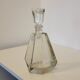 Art Deco geometric glass whisky decanter 550 ml