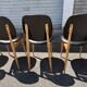 5 Chaises Pégase, Pierre Gurariche pour Baumann
