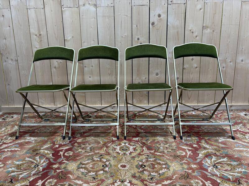 4 chaises dma événementielles vert
