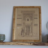 Cairo pencil illustration A Beaumont