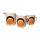 Trio 70's cups and milk pot