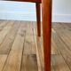 Table console en bois de hêtre années 50