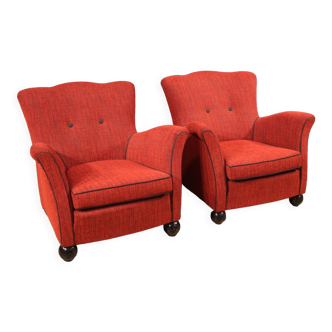 Pair of Italian design armchairs from the 70s