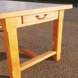 Farm table and 2 benches