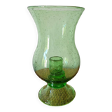 Biot bubble glass candle holder