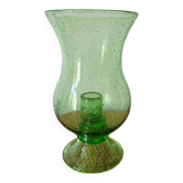 Biot bubble glass candle holder