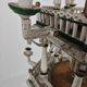 19th century handmade Christmas pyramid – rare and beautiful German folk art piece