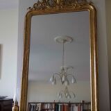 Miroir bois doré Napoléon III 103x150cm