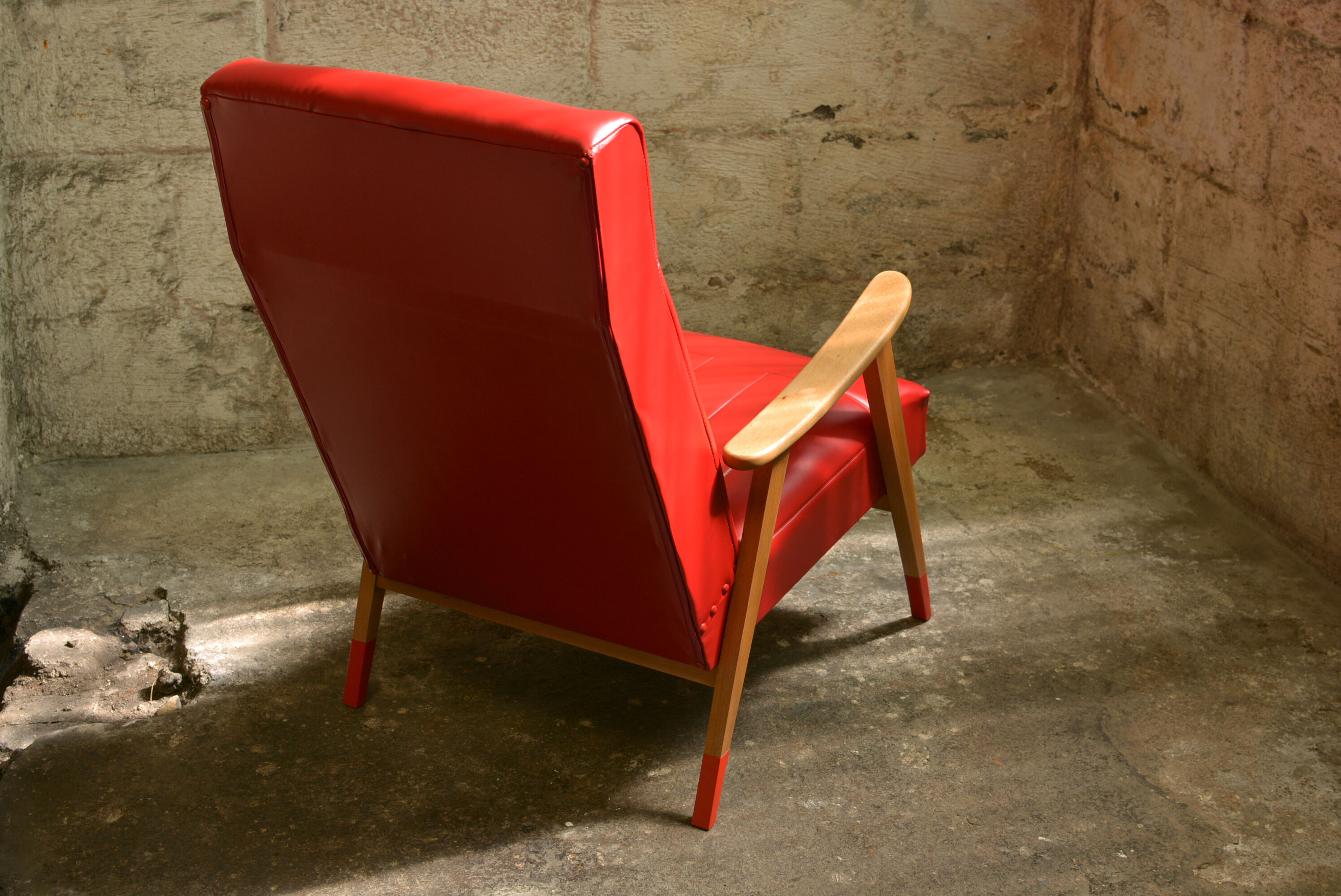 Fauteuil scandinave vintage