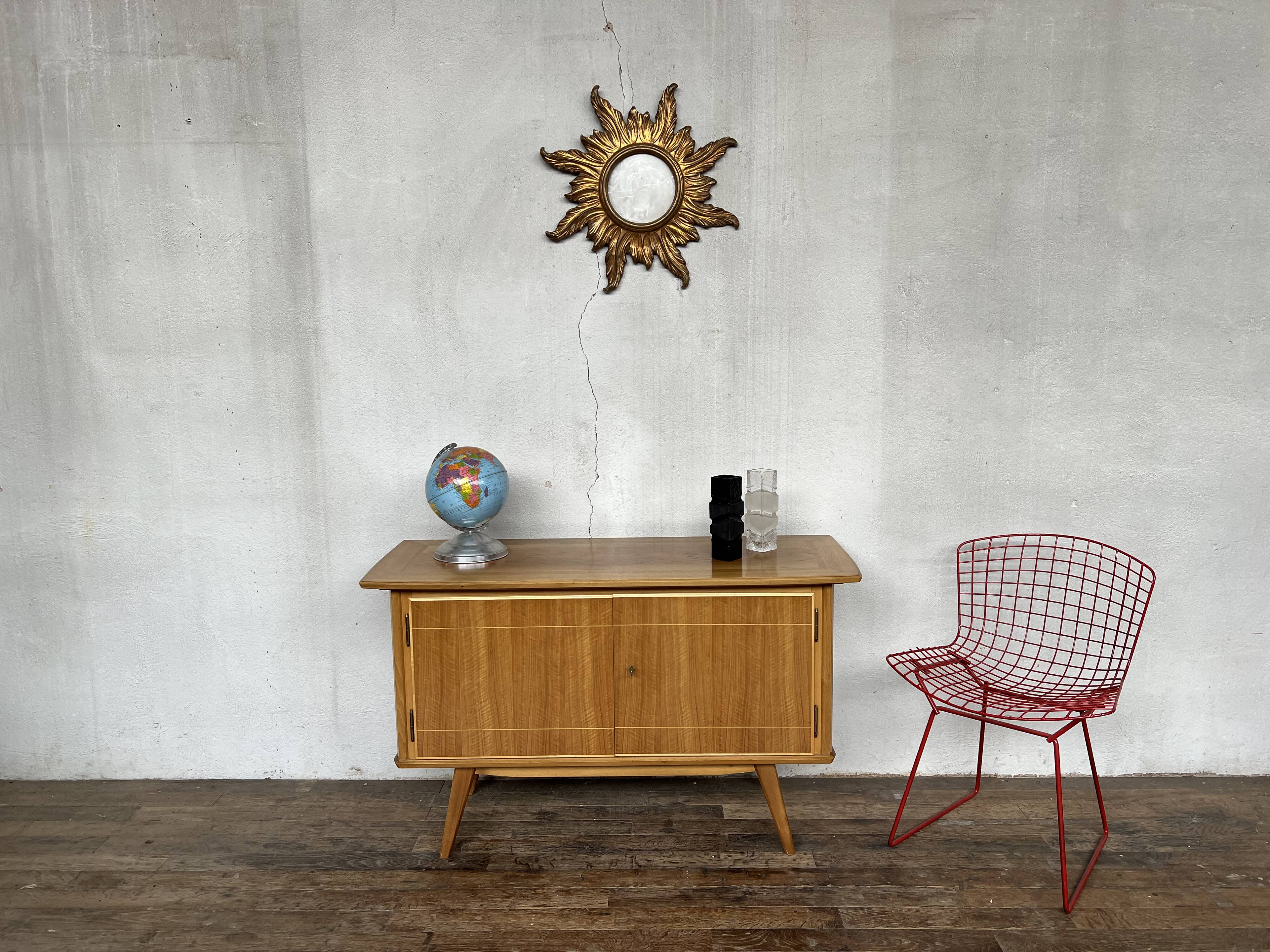 Scandinavian enfilade, tv stand feet vintage compass 1960