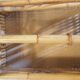 Cane magazine rack