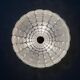 Mid-century design Peil & Puzzler glass flush mount , 1970s