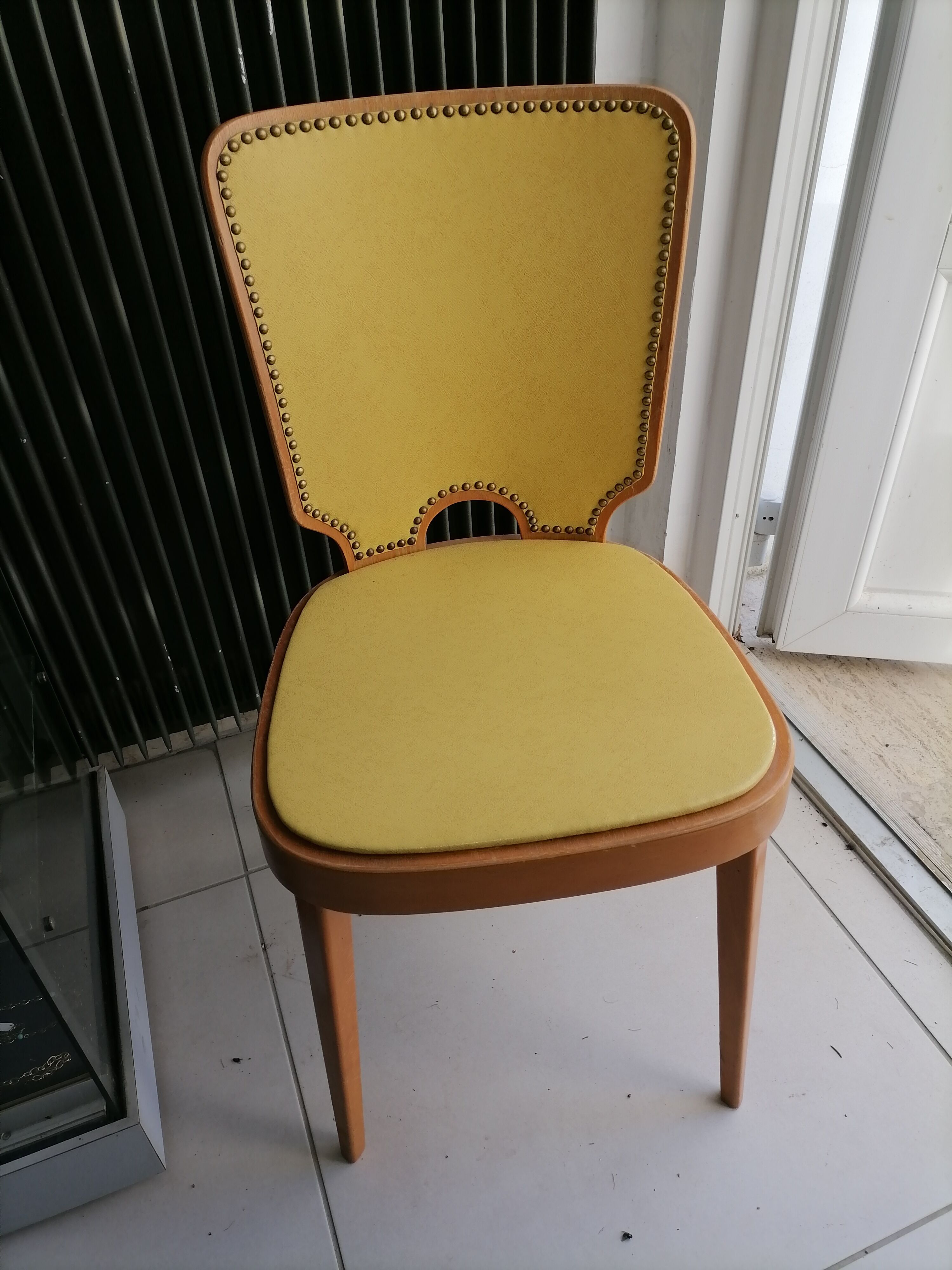 Vintage bistro chair max bill, baumann