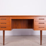 Mid-Century Danish Teak Desk, 1960s