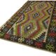 Turkish Handmade Vintage Anatolian Kilim 190 cm x 292 cm