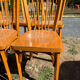 Lot de 6 chaises vintage en bois – Baumann