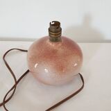 Ceramic lamp base signed with JLM monogram (to be identified)