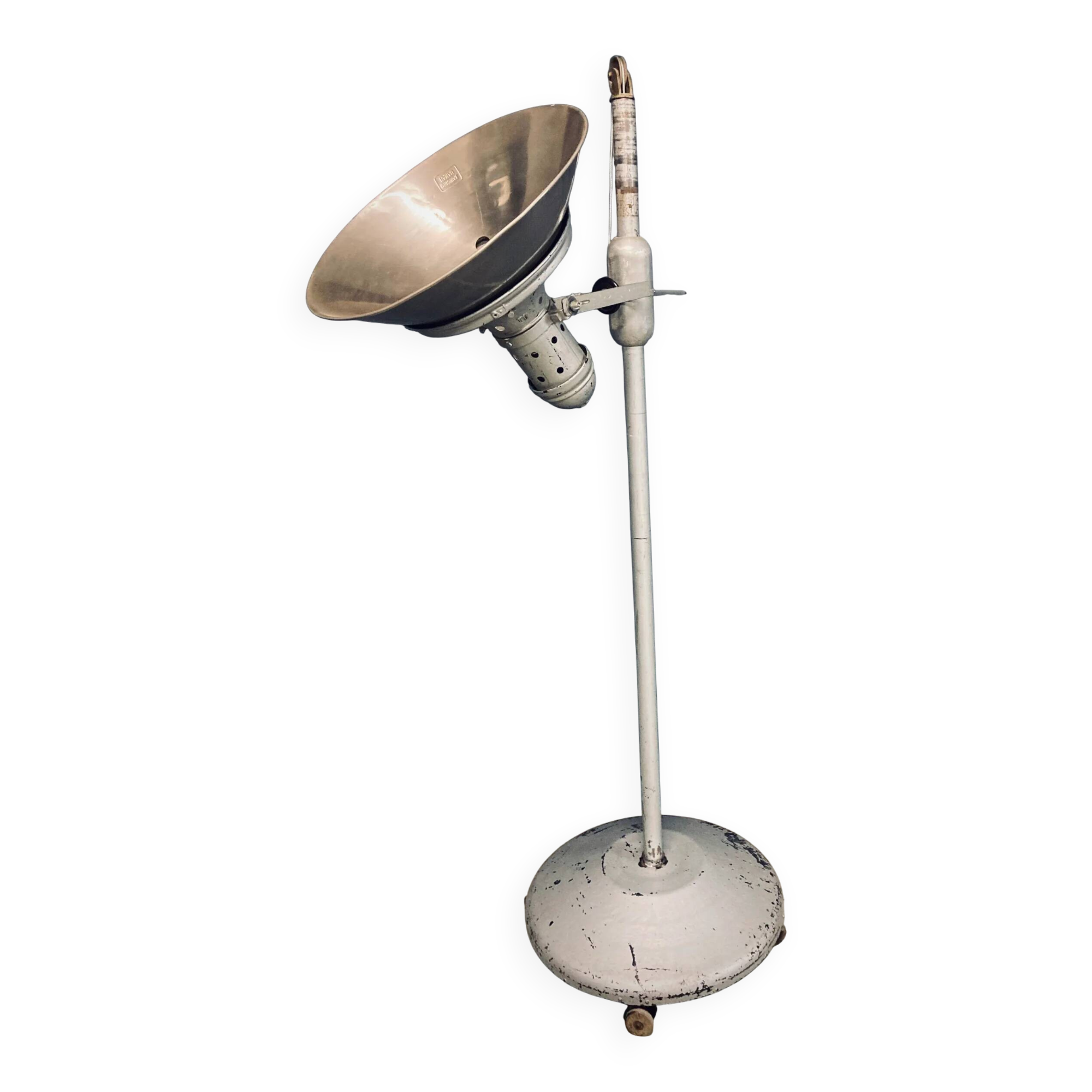 Industrial Hanau floor lamp 1950s