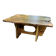 Coffee table in solid walnut