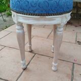 Paire de tabourets poufs anciens style louis xvi