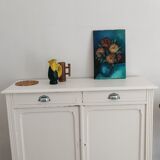 White Parisian buffet