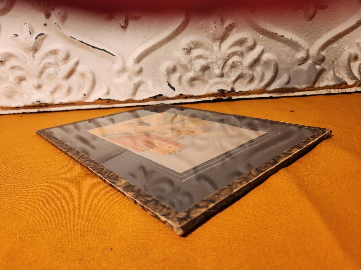 Orientalist watercolour signed Henri Noizeux