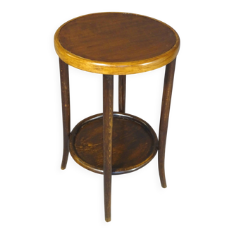 Side table by kohn, bentwood bistro. 1910