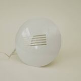 Large vintage cream white metal lamp / wall lamp circa 1980 Germany