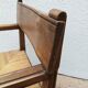 Suite of four mulched table chairs