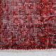 7x10 Rug For Living Room Wine Red Turkish Vintage Rug, 213x311Cm