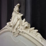 Old headboard 140 cm Louis XV style redesigned gustavian style