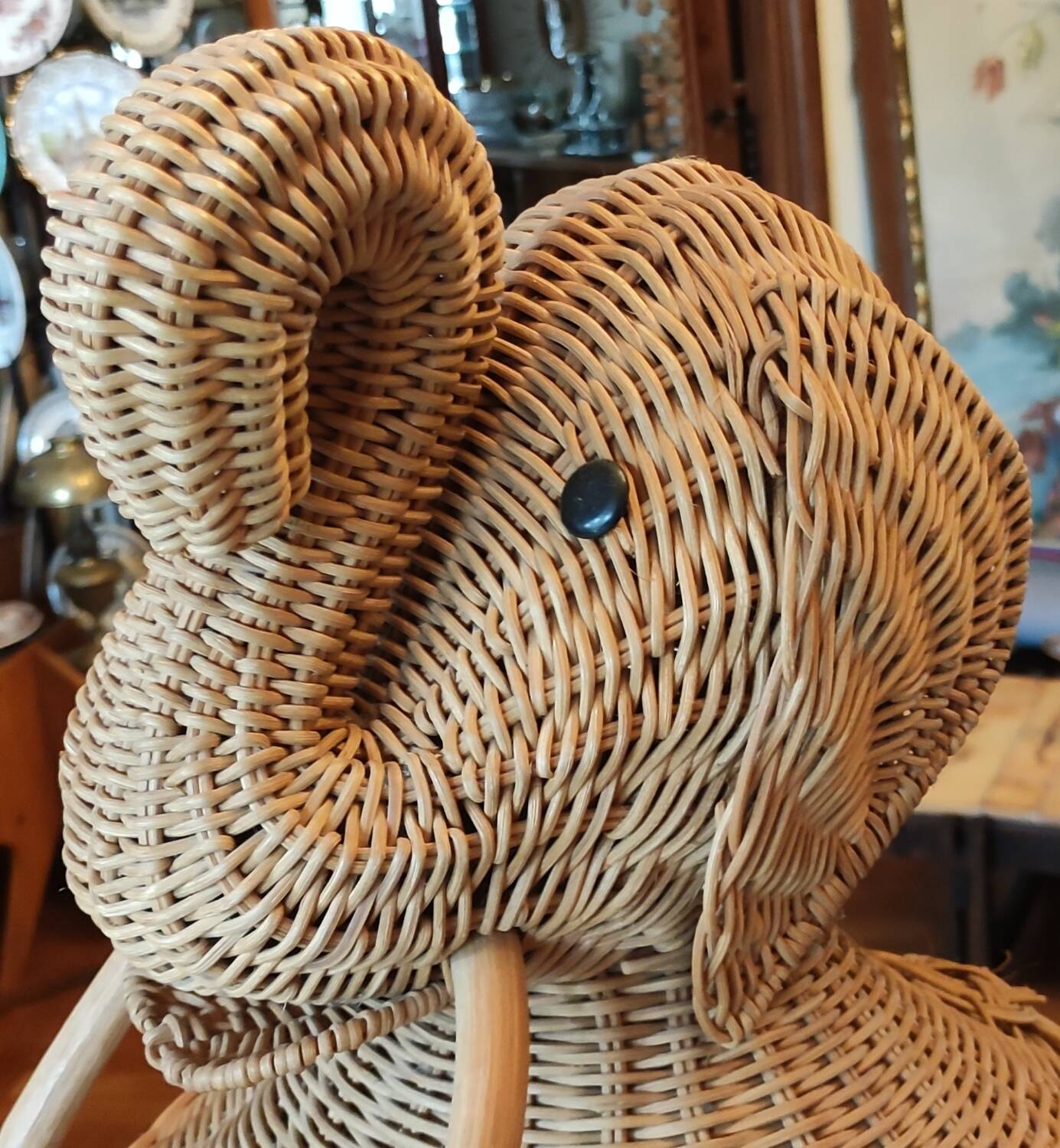 Panier Pour Collations, Panier En Osier Animal, Bac De Rangement Ouvert