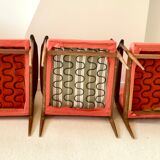 Set de 3 fauteuils à restaurer
