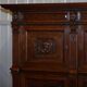 Hand-carved Dutch armoire from the 1940s.