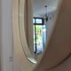 Miroir vintage en bois laqué