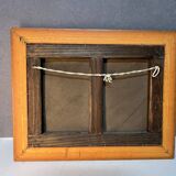 Alexandre Thomas Francia, oil on canvas with marine theme and sailboats