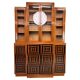 Cubist library with marquetry, around 1930