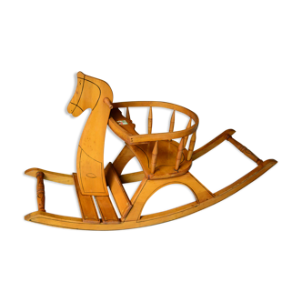 Cheval à bascule années 60