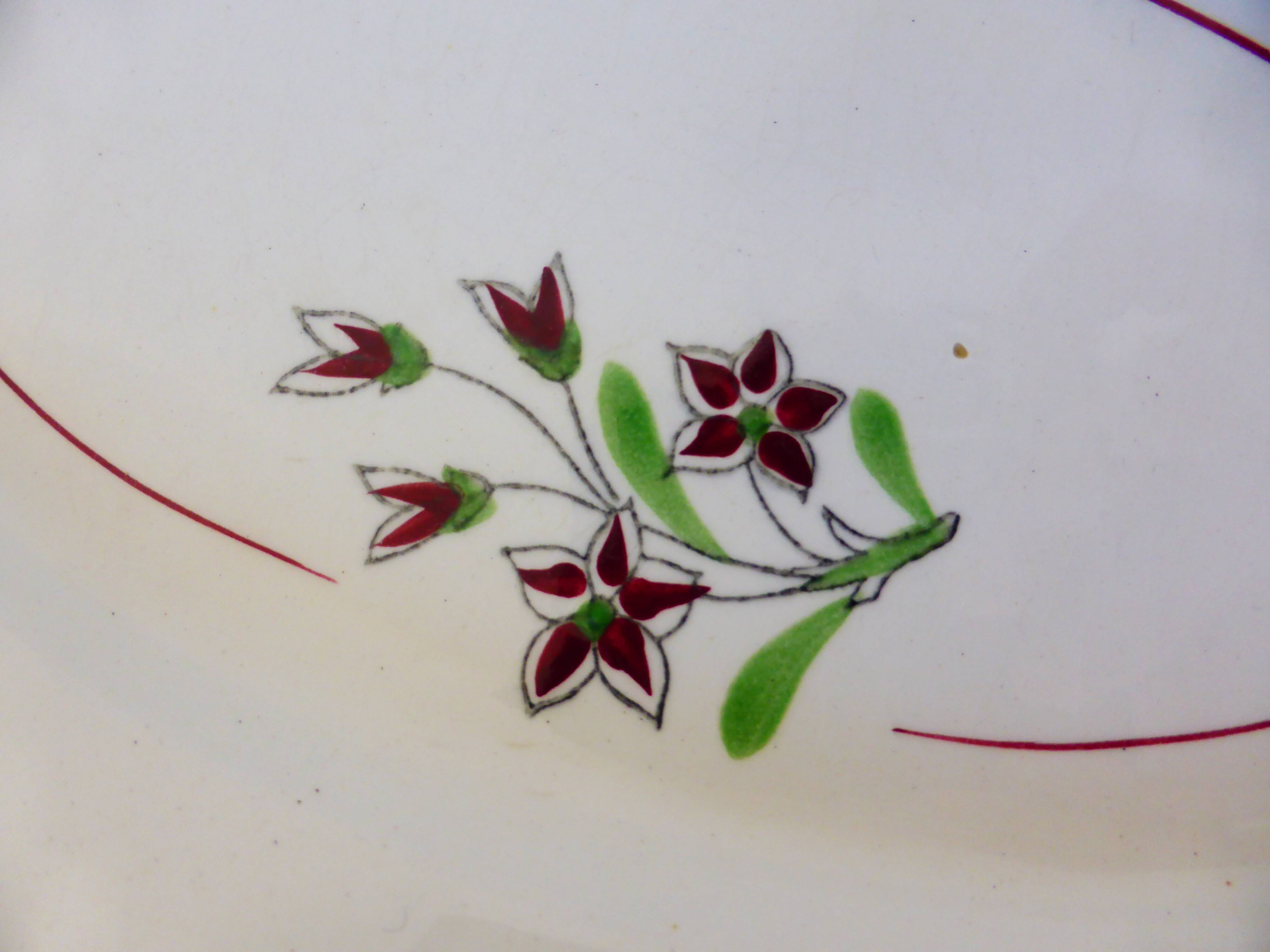 Vintage porcelain dish from Salins 2106134