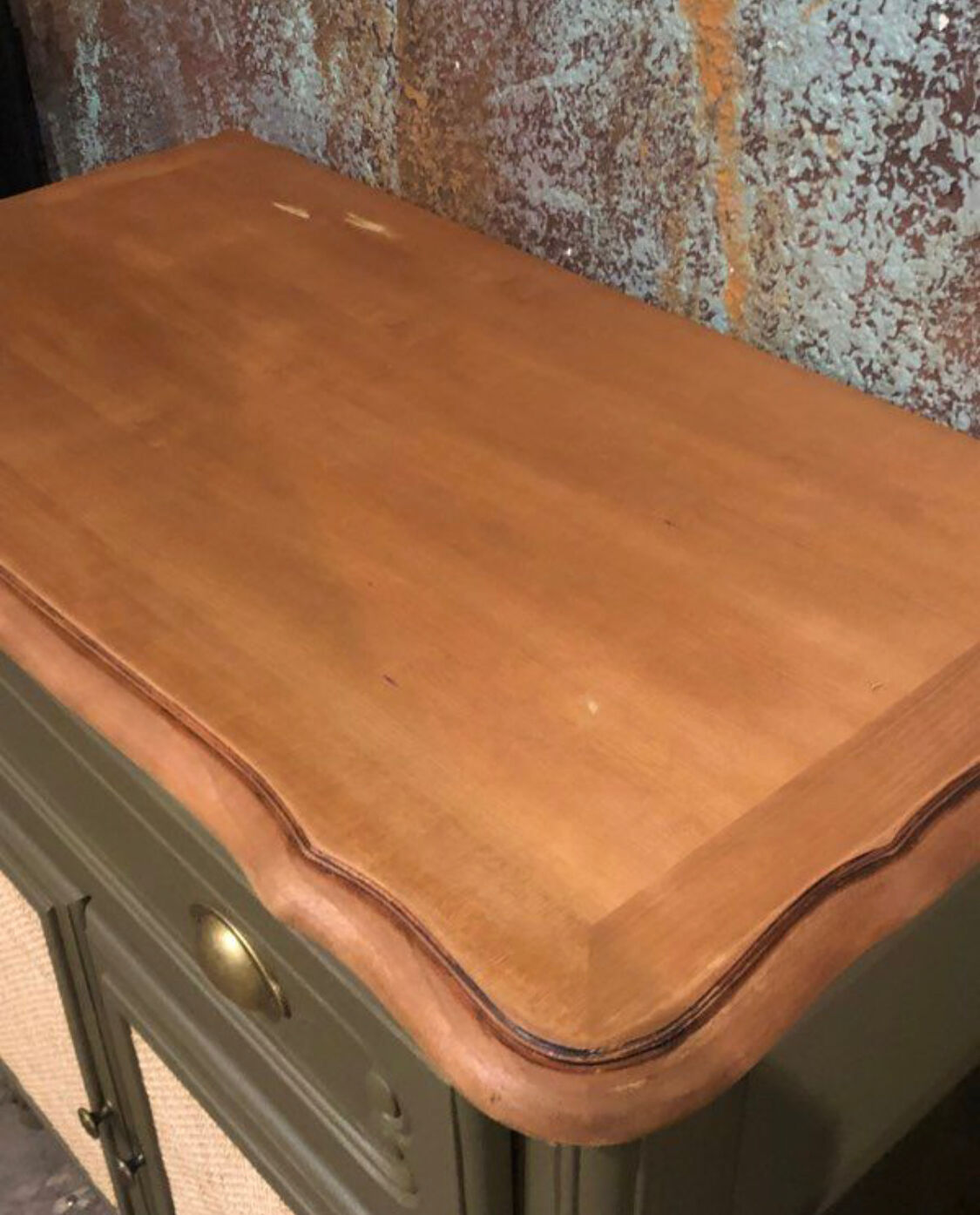 Redesigned wooden sideboard