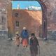 Painting, Ancient painting by Hans Franz Edmund Killian - dated 1907.