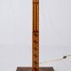 Art Deco floor lamp in marquetry, France, 1930s