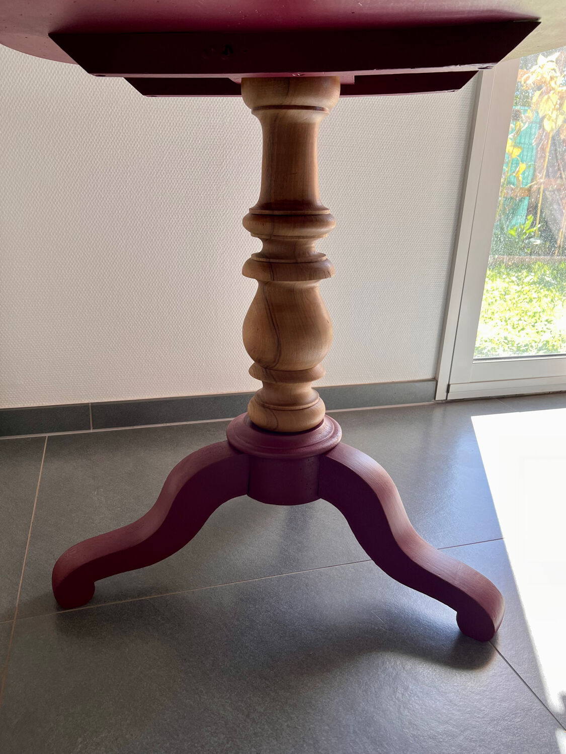 Table d’appoint rénovée