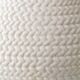 Coastal Table Lamp in Faux Wicker, Manises, Spain, 1960s, New Jute Shade