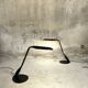 Pair of cobra lamps by Philippe Michel for Manade