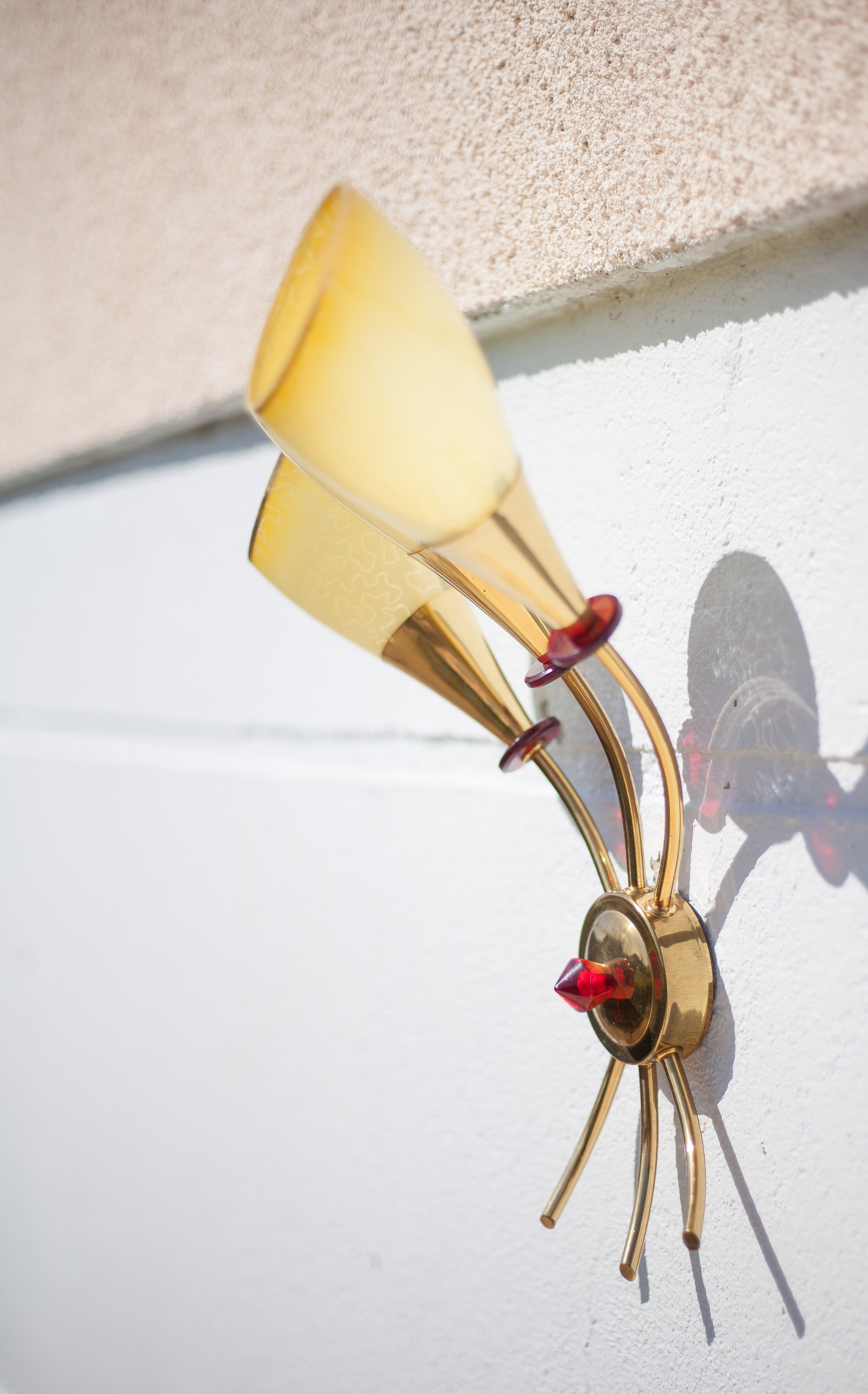 Lunel house, 3-burner wall lamp