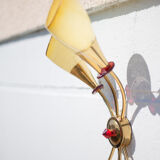 Lunel house, 3-burner wall lamp