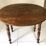 Chestnut round table