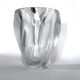 Lalique, Polished and Frosted Crystal Glass model Ingrid from 60s