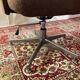 1970s swivel chair in tweed and chrome – 7 available